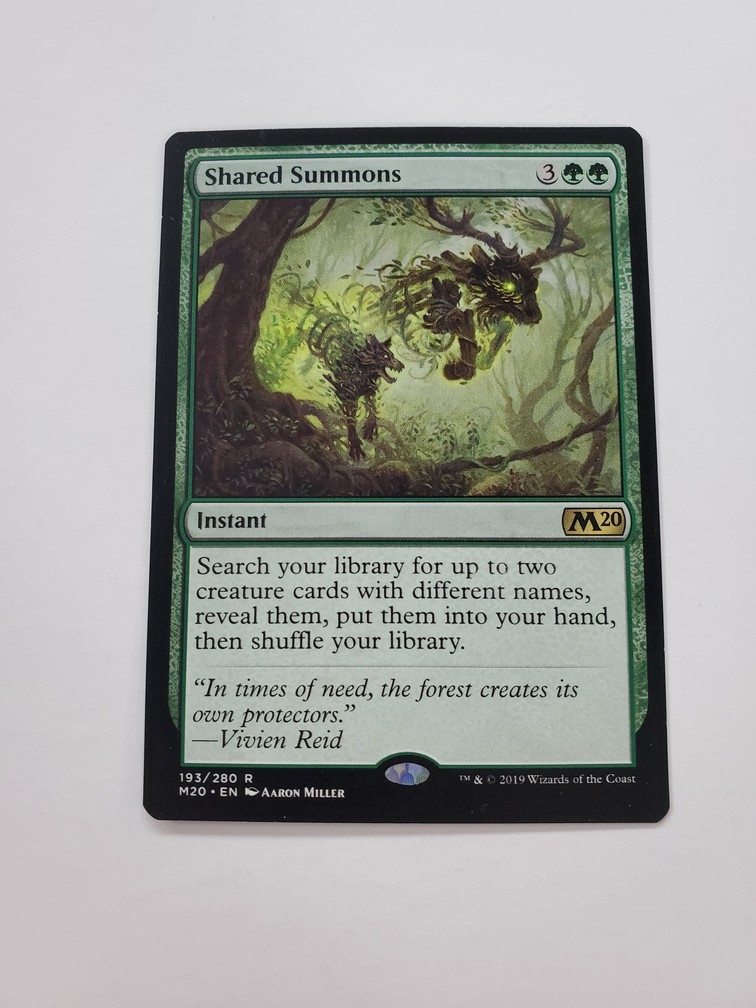 Shared Summons