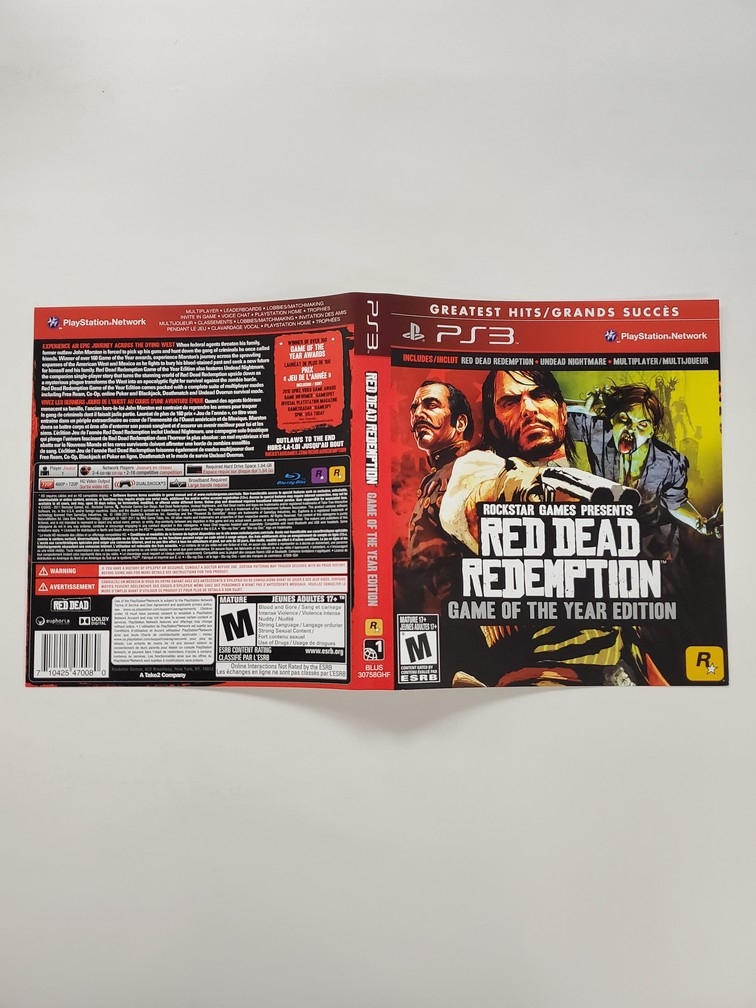 Red Dead Redemption [Game of the Year Edition] (Greatest Hits) (B)