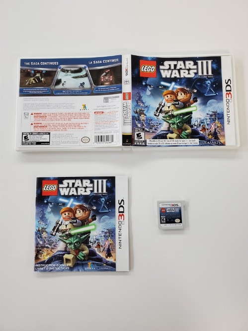 LEGO Star Wars III: The Clone Wars (CIB)