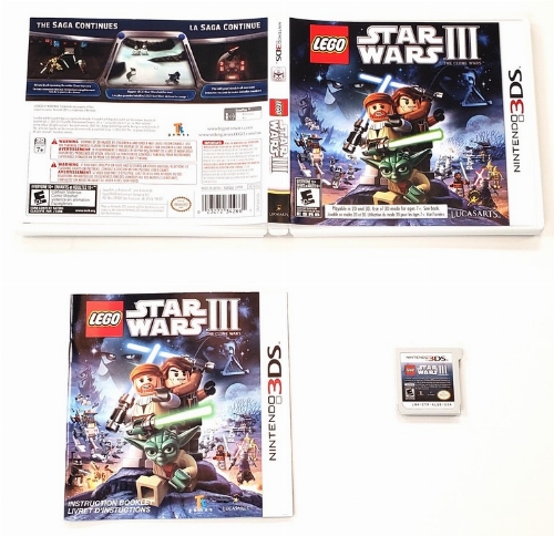 LEGO Star Wars III: The Clone Wars (CIB)