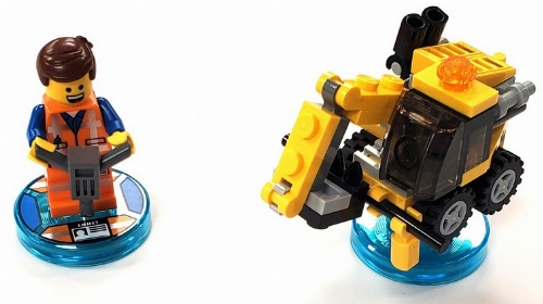LEGO Movie - Emmet + Emmet's Excavator