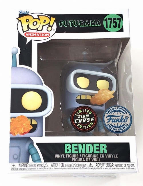 Futurama - Bender (Limited Glow Chase Edition) (Special Edition) #1757 (NEW)