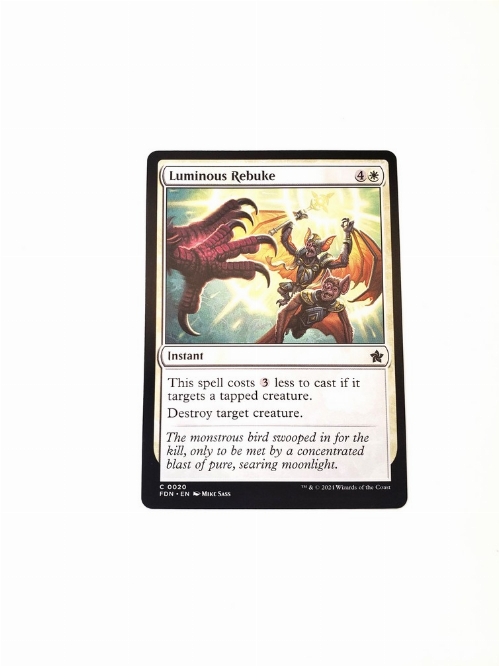 Luminous Rebuke