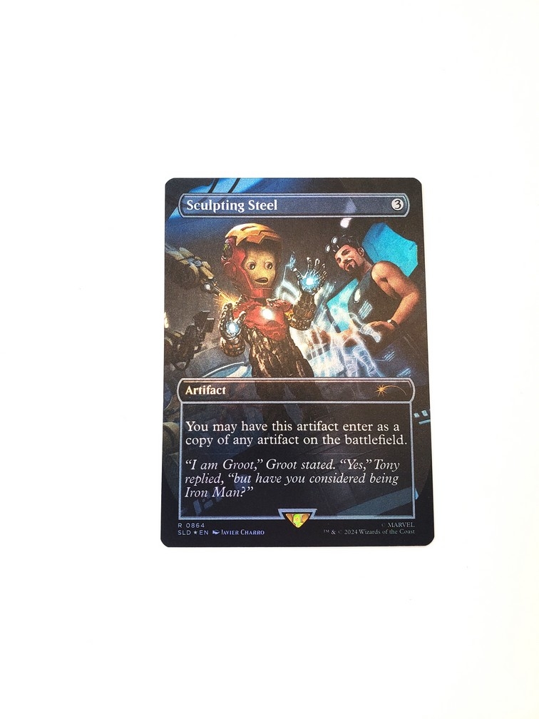 Sculpting Steel (Rainbow Foil)