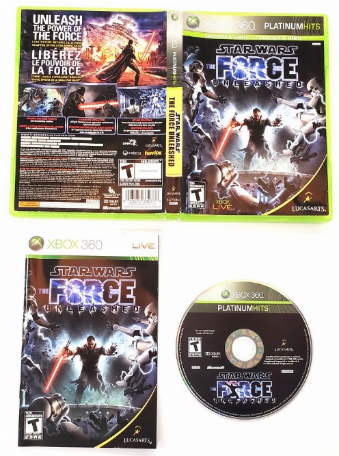 Star Wars: The Force Unleashed (Platinum Hits) (CIB)