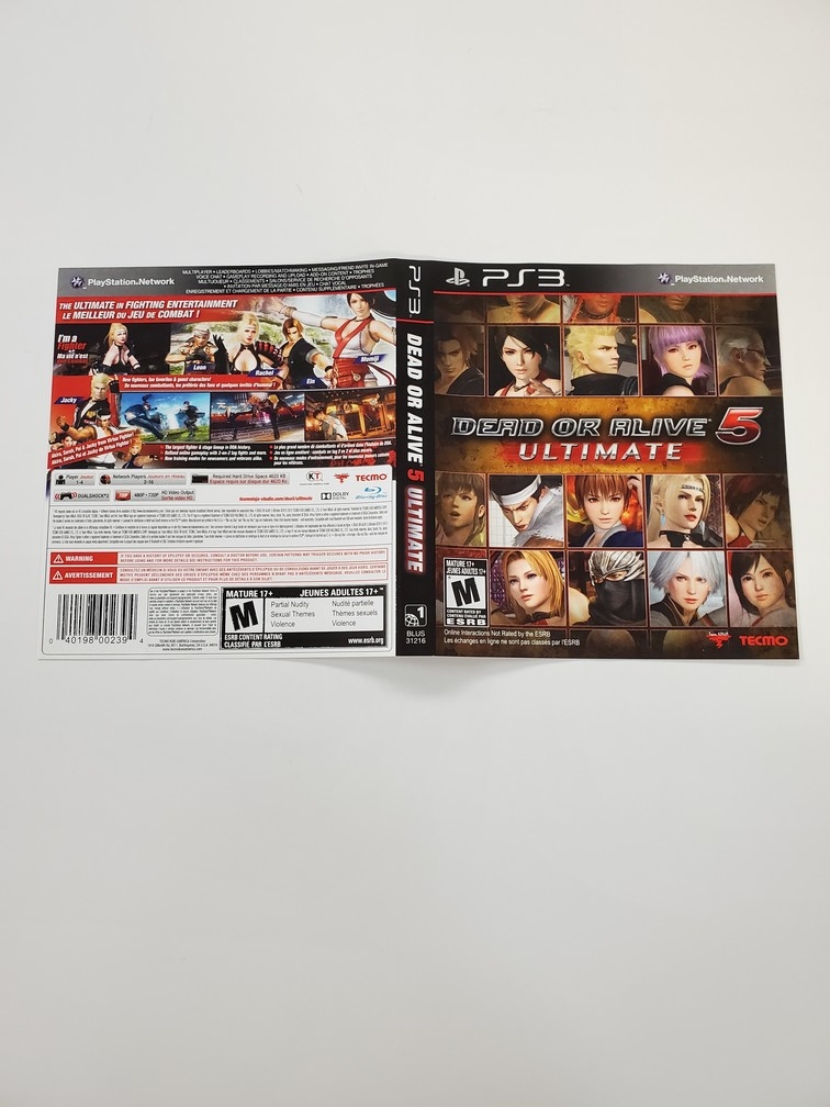 Dead or Alive 5: Ultimate (B)