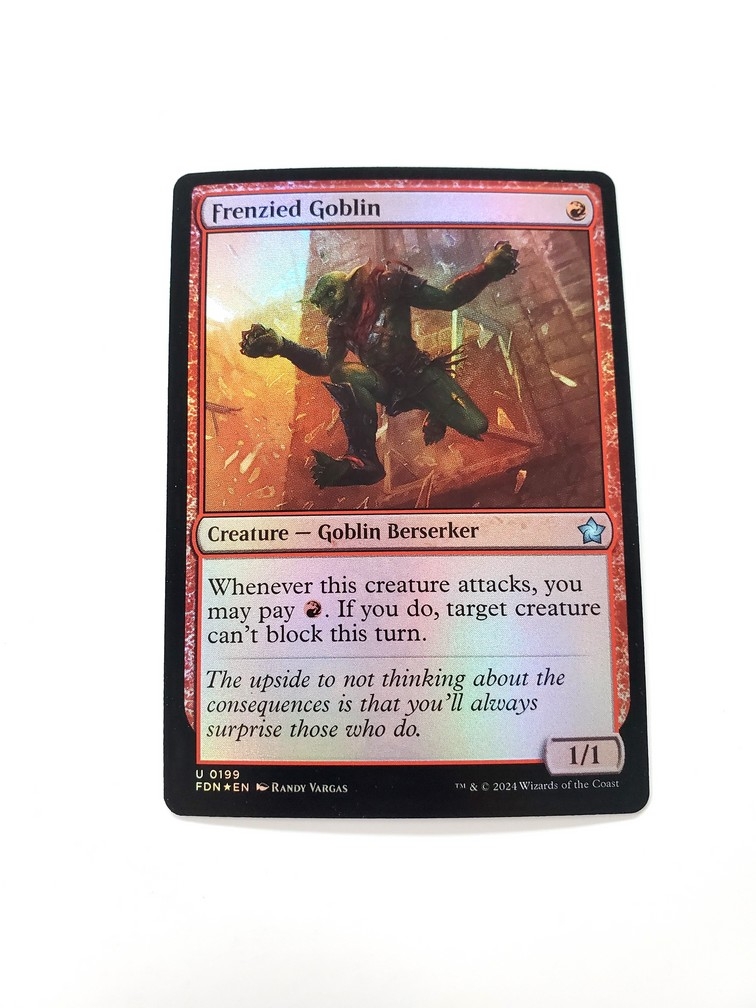 Frenzied Goblin (Foil)