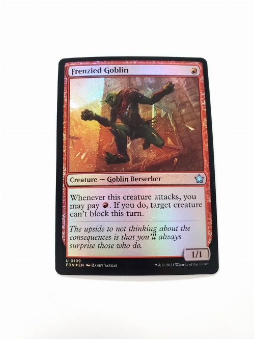 Frenzied Goblin (Foil)