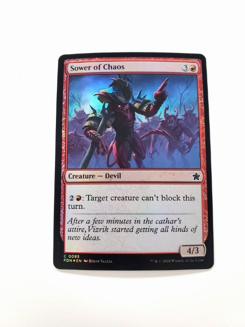 Sower of Chaos (Foil)