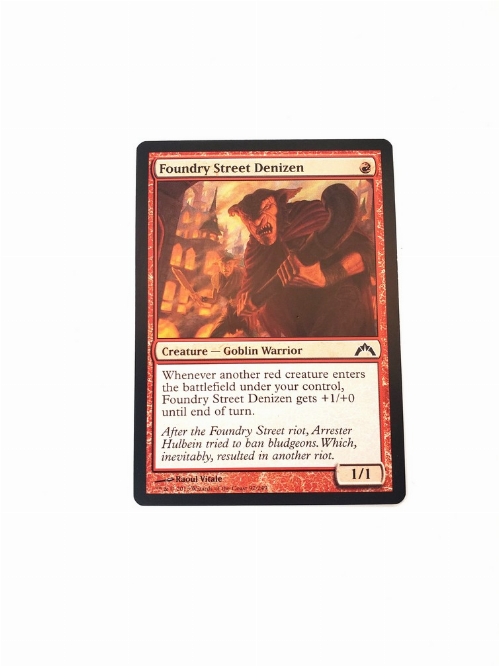 Foundry Street Denizen