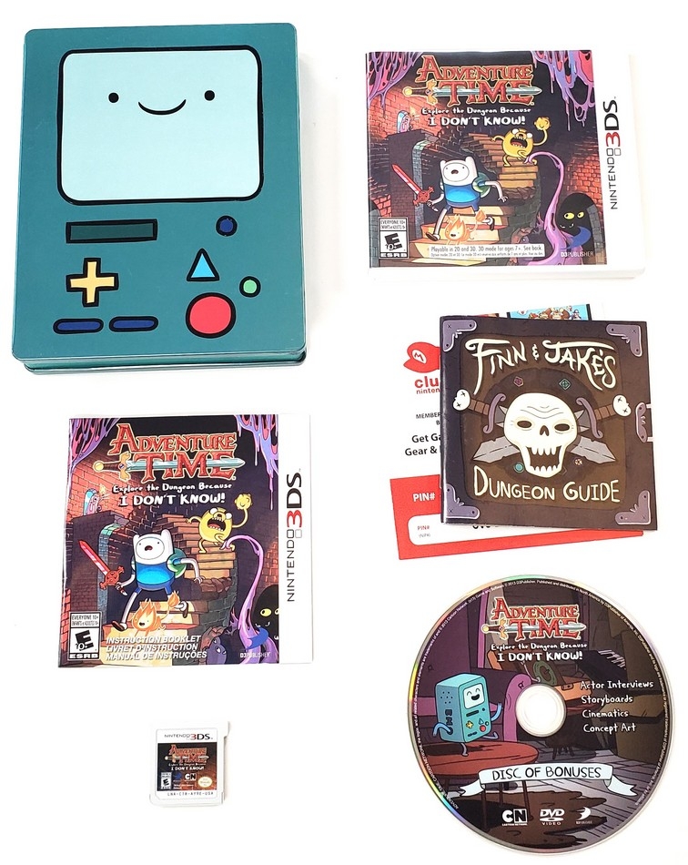 Adventure Time: Explore the Dungeon Because I Don't Know [Collector's Edition] (CIB)