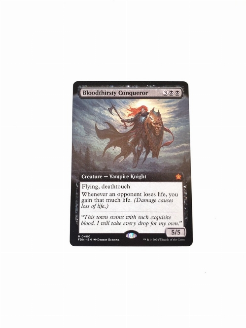 Bloodthirsty Conqueror (Extended Art)