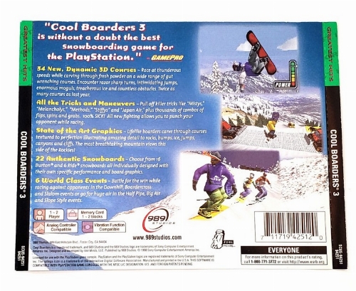 Cool Boarders 3 (Greatest Hits) (B)