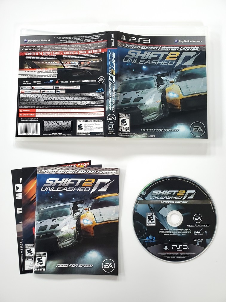 Need for Speed: Shift 2 - Unleashed [Limited Edition] (CIB)