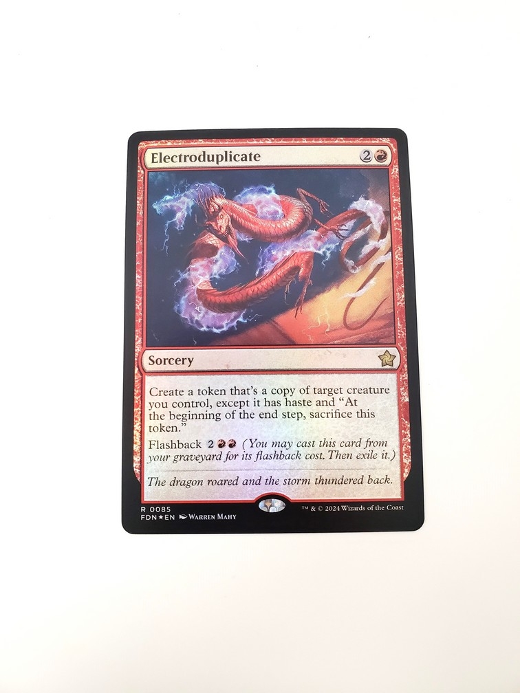 Electroduplicate (Foil)