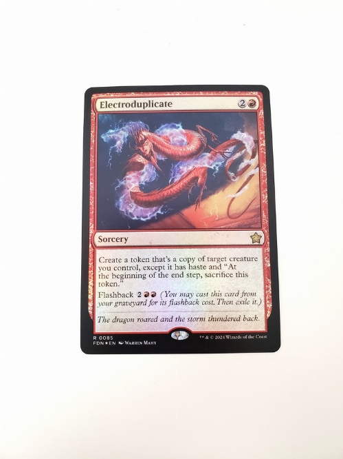 Electroduplicate (Foil)
