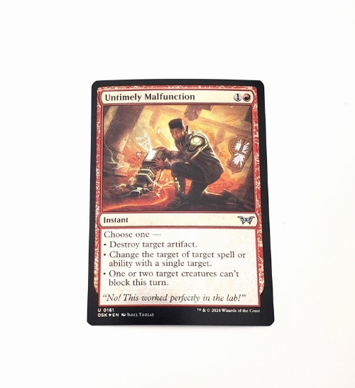 Untimely Malfunction (Foil)