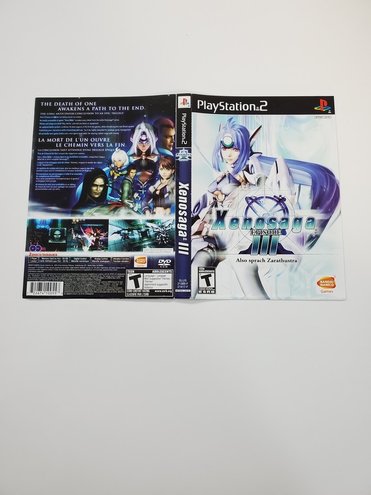 Xenosaga Episode III: Also Sprach Zarathustra (CAN) (B)