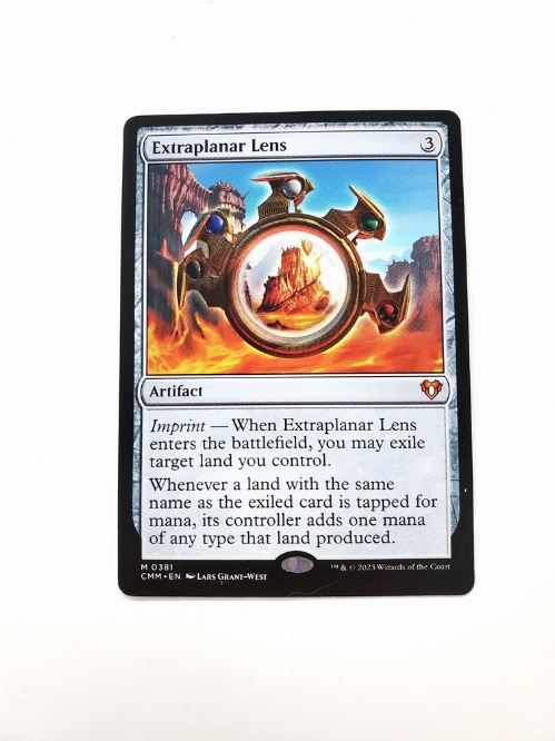 Extraplanar Lens