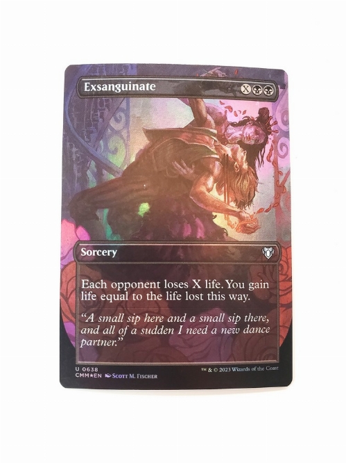 Exsanguinate (Borderless) (Foil)