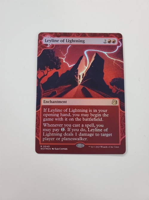 Leyline of Lightning (Foil)