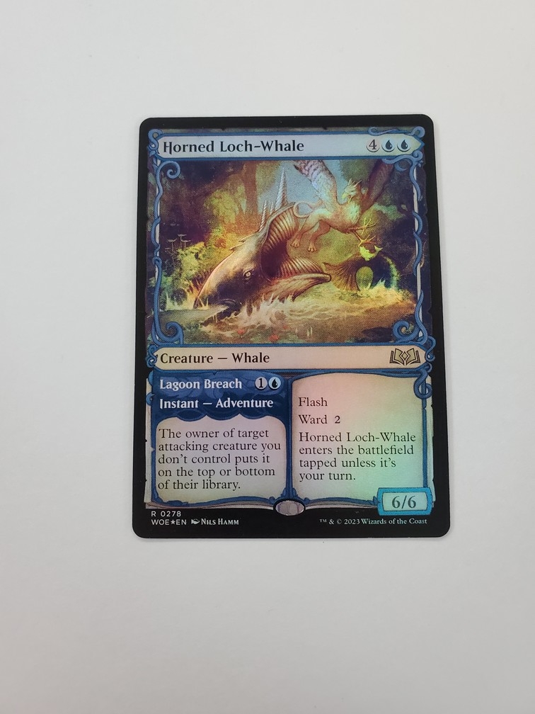 Horned Loch-Whale (Showcase) (Foil)