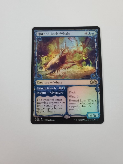 Horned Loch-Whale (Showcase) (Foil)