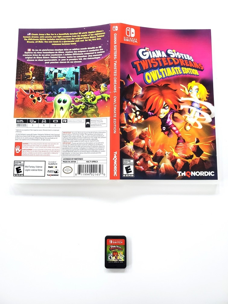 Giana Sisters: Twisted Dreams (Owltimate Edition) (CIB)
