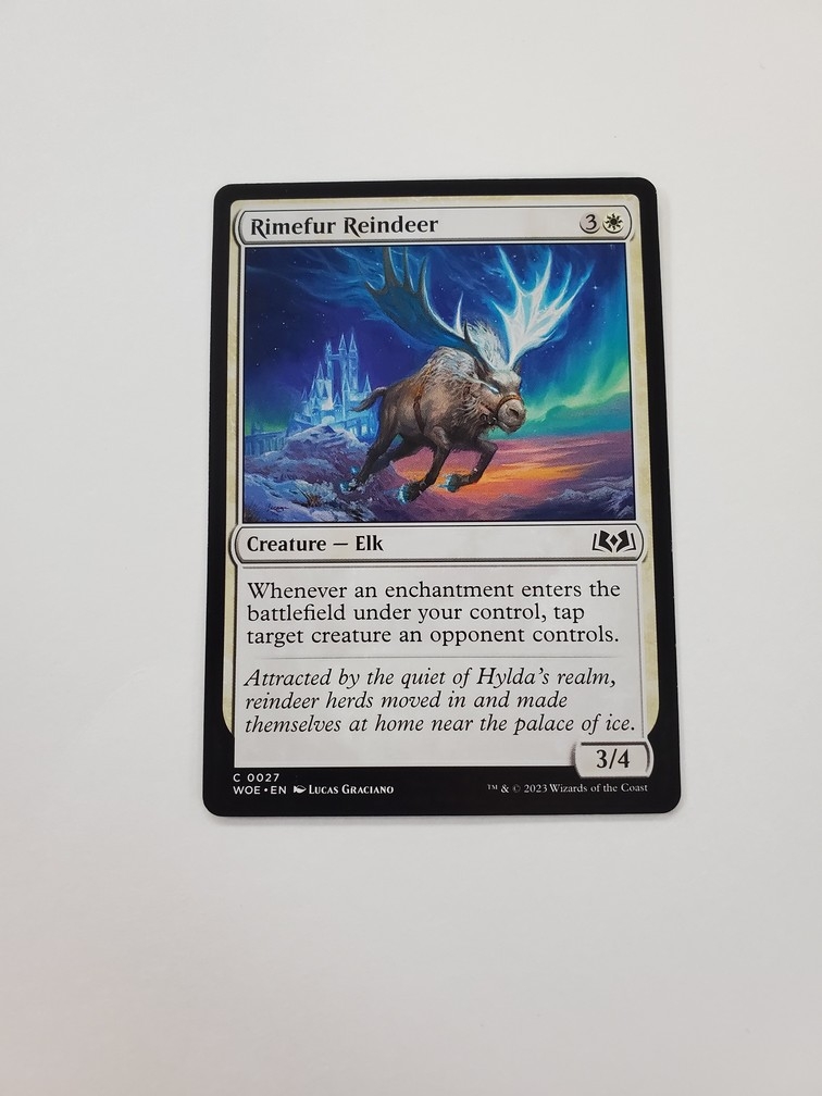 Rimefur Reindeer