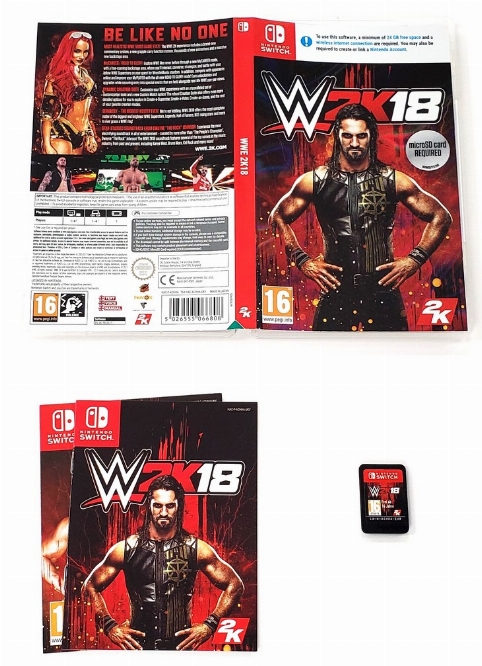 WWE 2K18 (Version Européenne) (CIB)