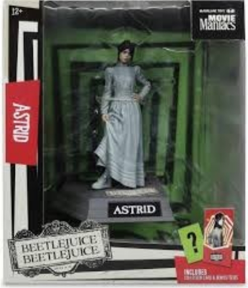 Beetlejuice: McFarlane Toys Movie Maniacs - Astrid (2024 A.D.) (NEW)