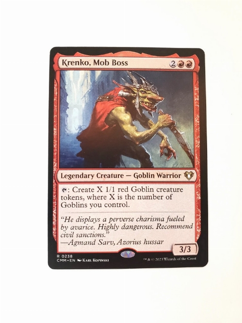Krenko, Mob Boss