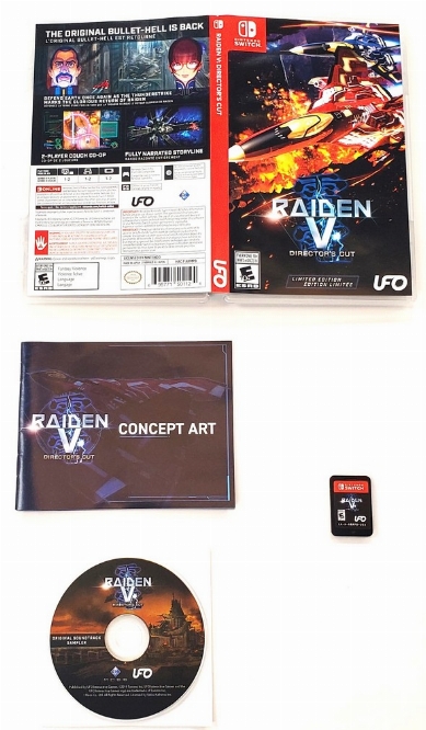 Raiden V: Director's Cut (CIB)