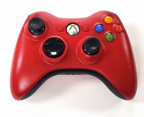 Xbox 360 Red Wireless Controller