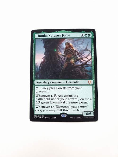Titania, Nature's Force