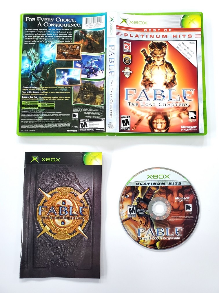 Fable: The Lost Chapters (Platinum Hits) (CIB)