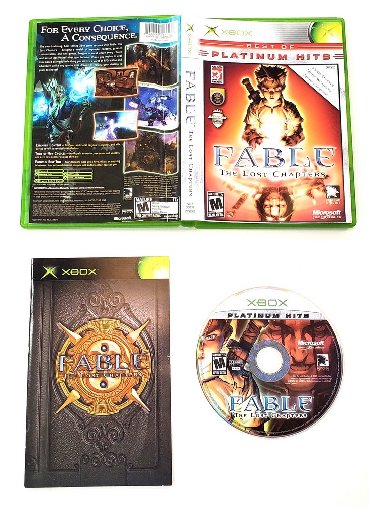 Fable: The Lost Chapters (Platinum Hits) (CIB)