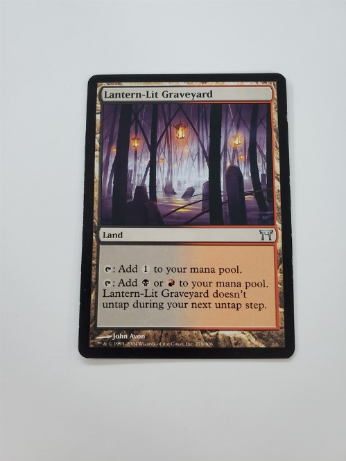 Lantern-Lit Graveyard