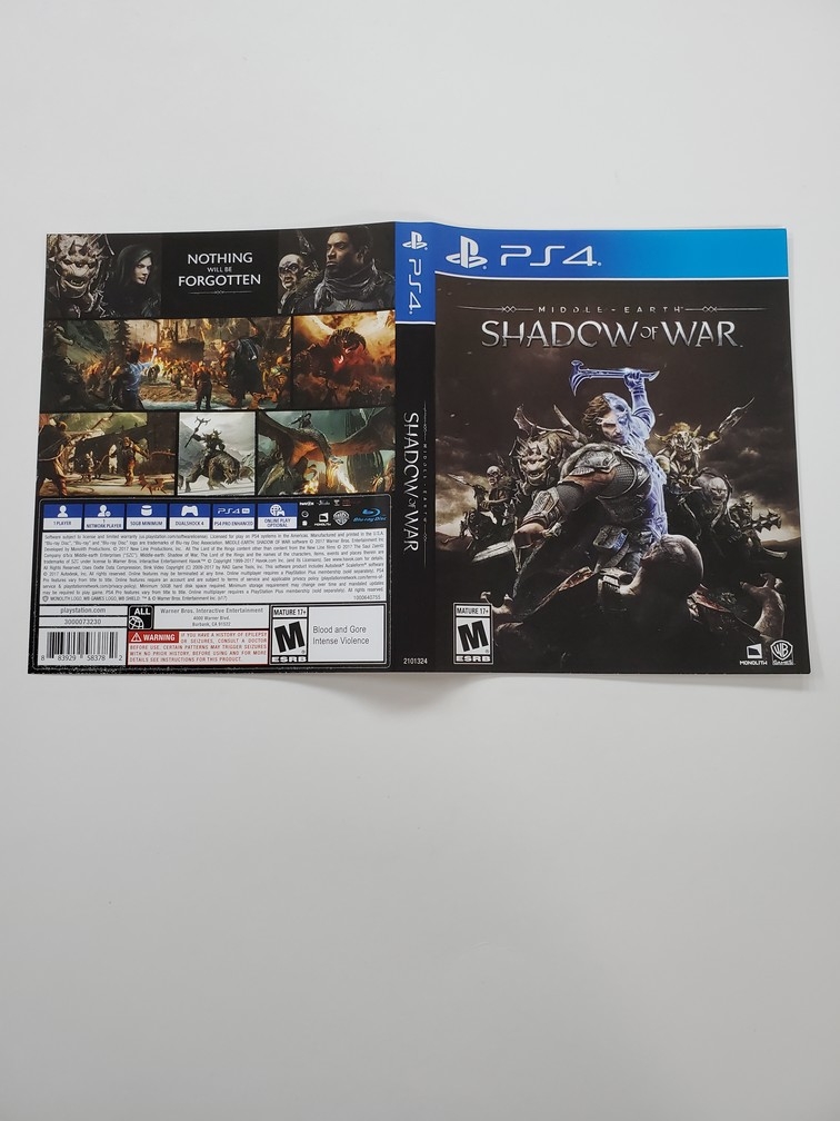 Middle-Earth: Shadow of War (B)