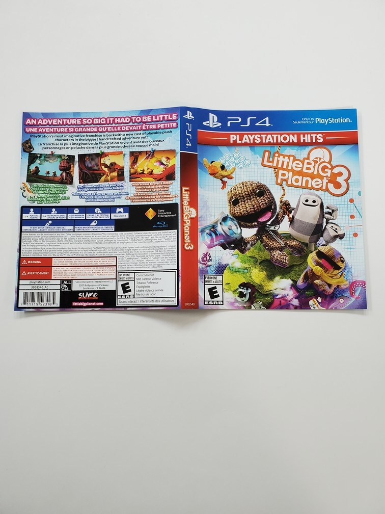 LittleBigPlanet 3 [Playstation Hits] (B)