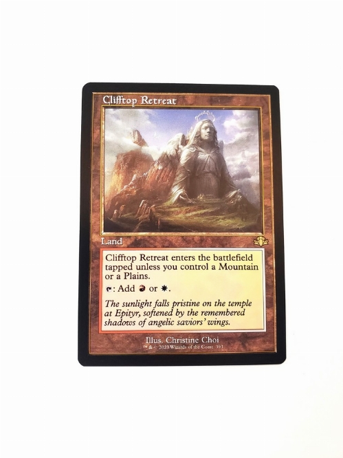 Clifftop Retreat (Retro Frame)