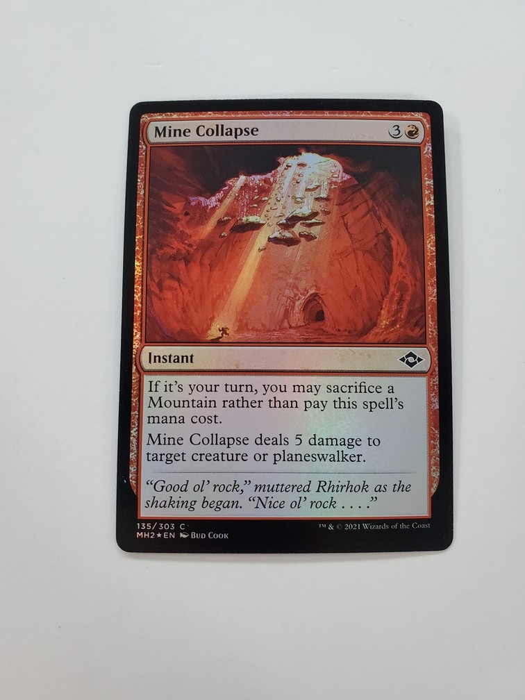 Mine Collapse (Foil)