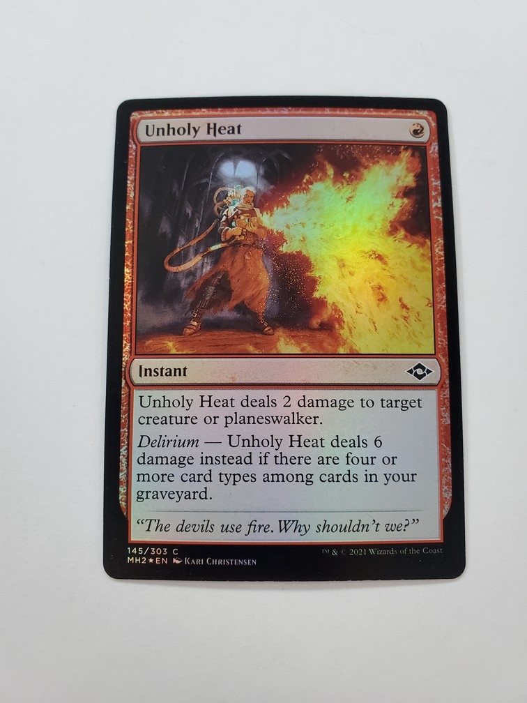 Unholy Heat (Foil)