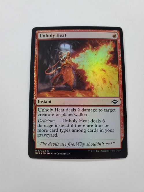 Unholy Heat (Foil)