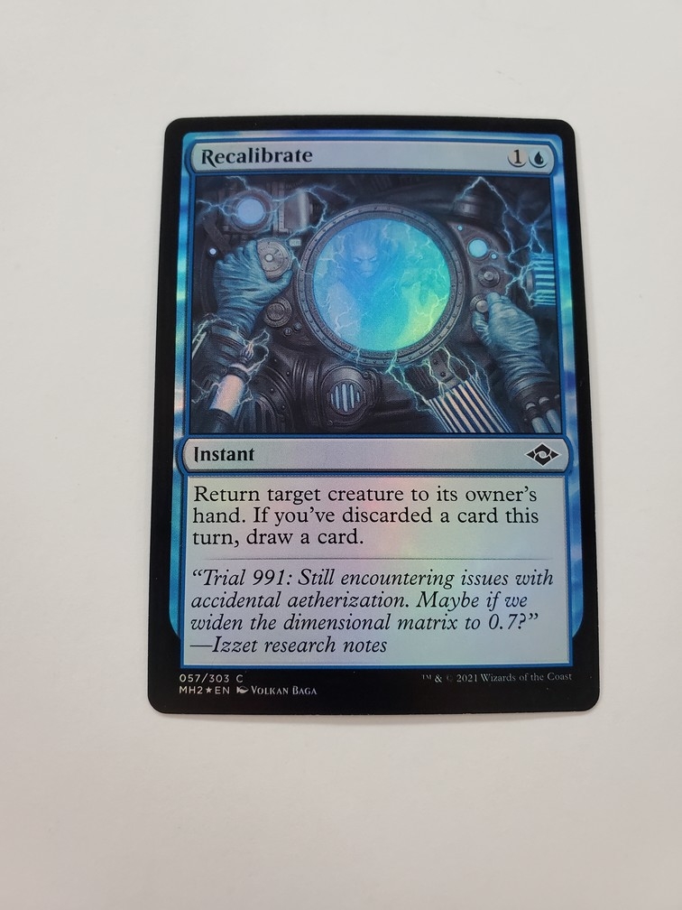 Recalibrate (Foil)