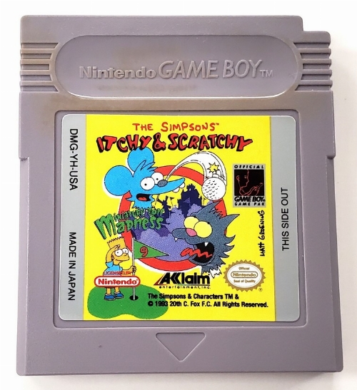 Simpsons: Itchy & Scratchy Miniature Golf Madness, The (C)