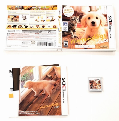 Nintendogs + Cats: Golden Retriever & New Friends (CIB)