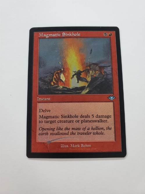 Magmatic Sinkhole (Retro Frame) (Foil Etched)