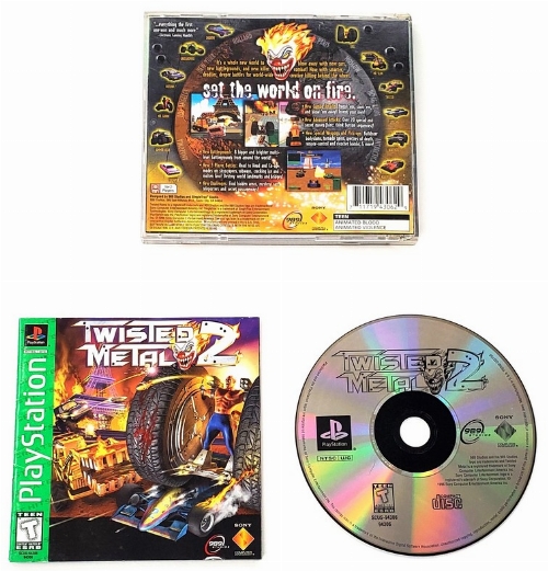 Twisted Metal 2 (Greatest Hits) (CIB)