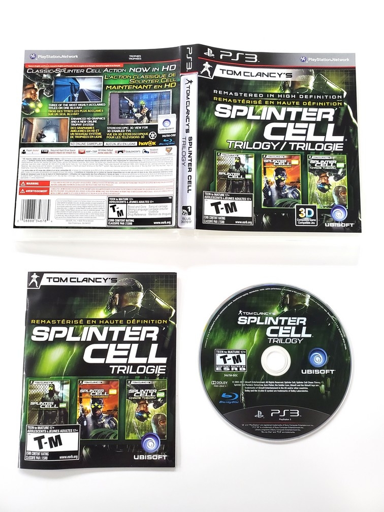 Tom Clancy's Splinter Cell: Classic Trilogy HD (CIB)